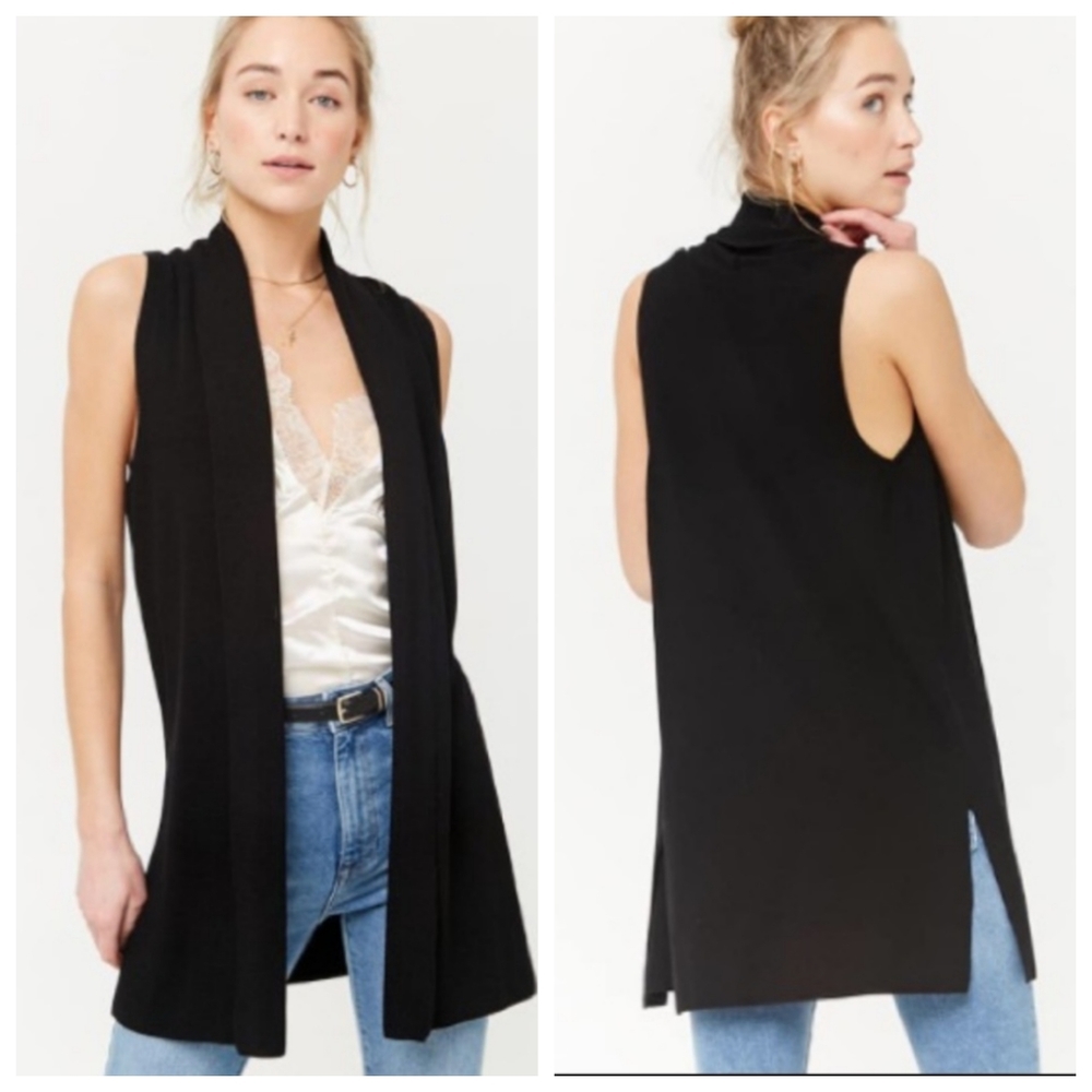 🌈3/$15 FOREVER21 SHAWL SWEATER VEST